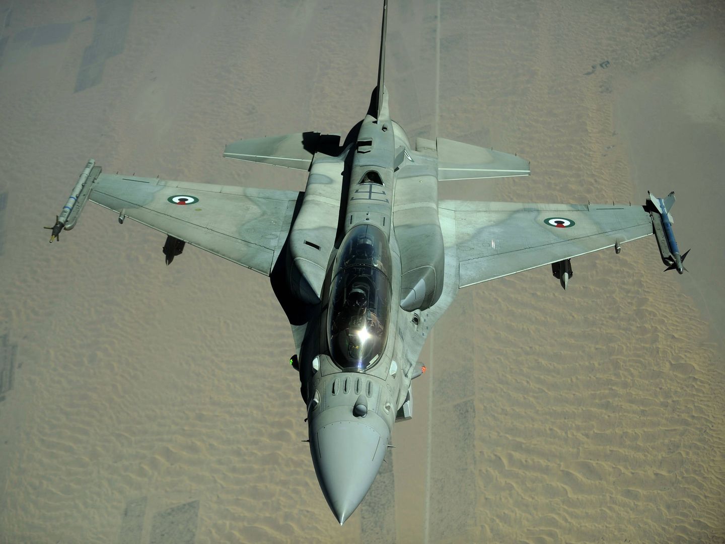 F-16 Block 60 de Emiratos (USAF) 