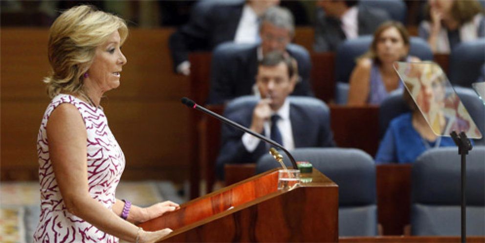 Foto: Las diez recetas de Esperanza Aguirre para sacar a Madrid (y a España) de la crisis