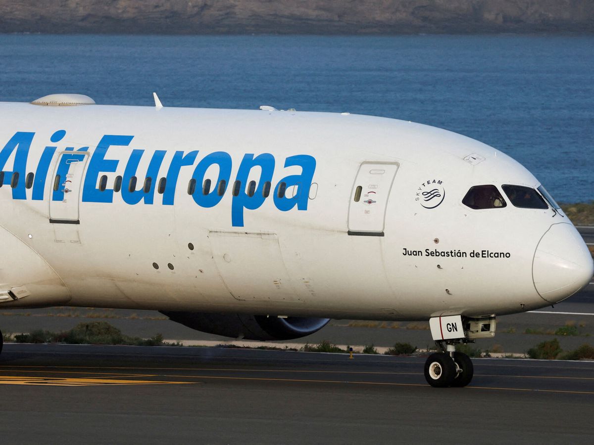 Foto: Un avión de Air Europa. (Reuters/Borja Suárez)