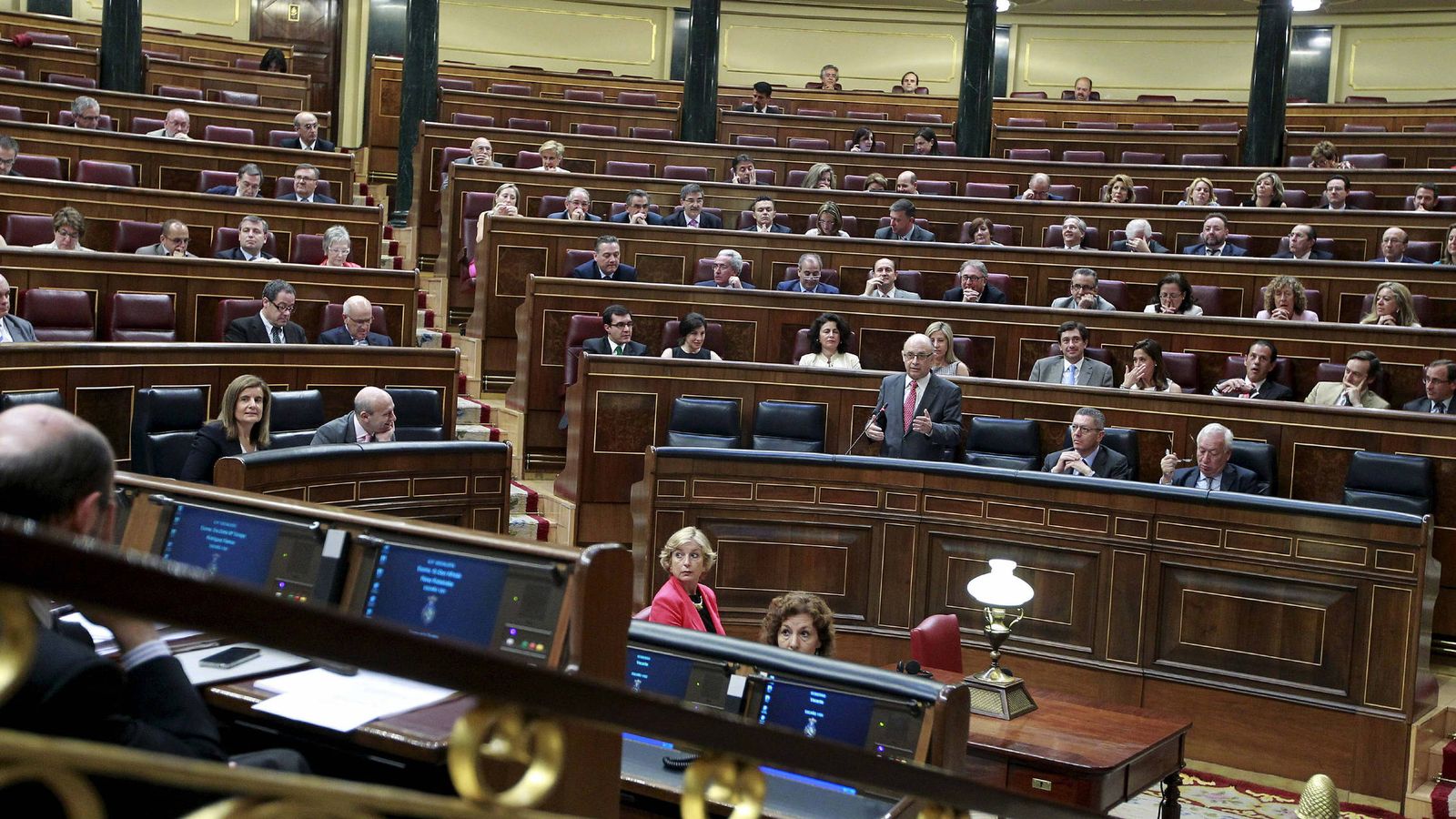 Foto: Sesión de control al Gobierno en el Congreso de los Diputados. (EFE)