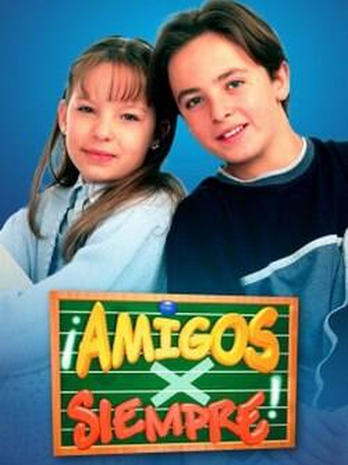Cartel promocional de 'Amigos por siempre' con Belinda y Martín Ricca. (Televisa)