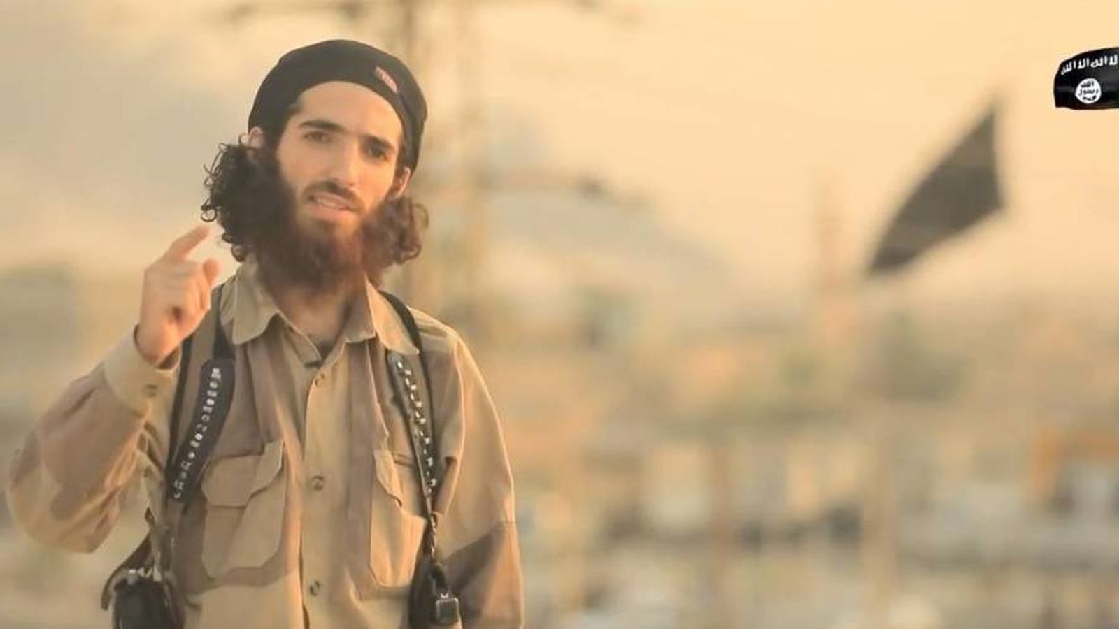 Foto: Yassin Ahram Pérez, en una imagen del vídeo distribuido por el Estado Islámico.