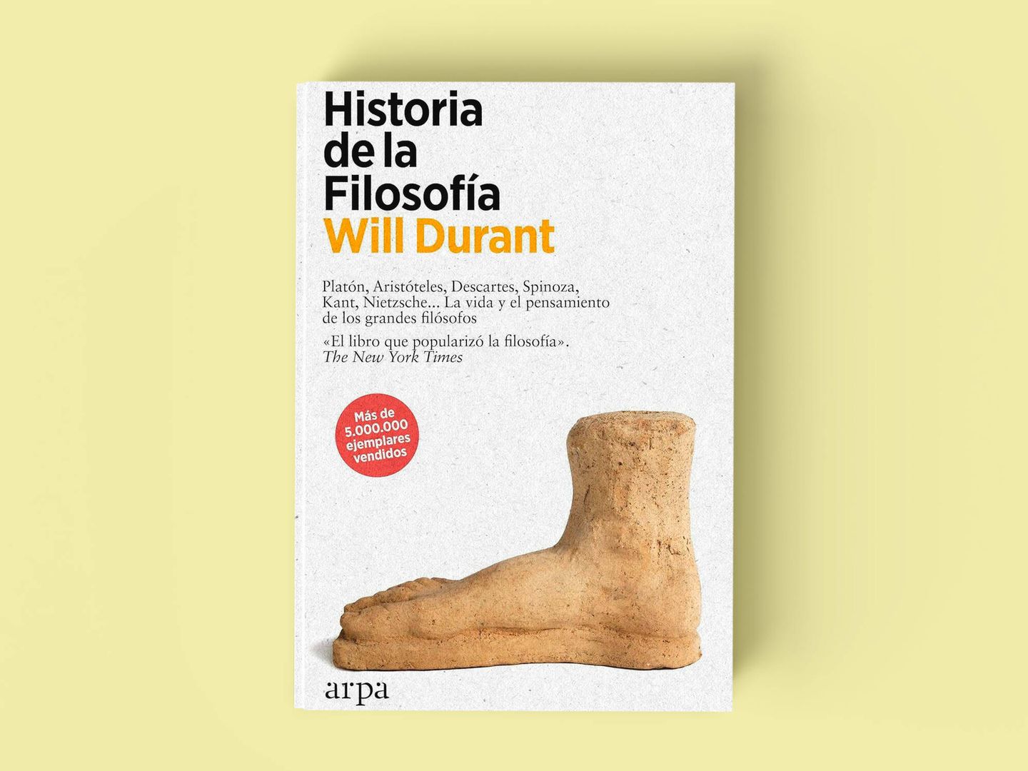 Portada de 'Historia de la Filosofía', de Will Durant. 