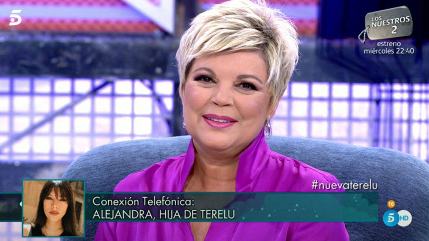 Terelu Campos, en 'Sábado Deluxe'. (Telecinco)