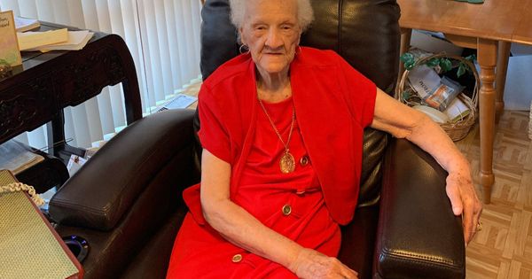 Foto: Thelma Smith, a sus 102 años, está a punto de ser desahuciada de la casa en la que vive desde hace tres décadas (Foto: GoFundMe)