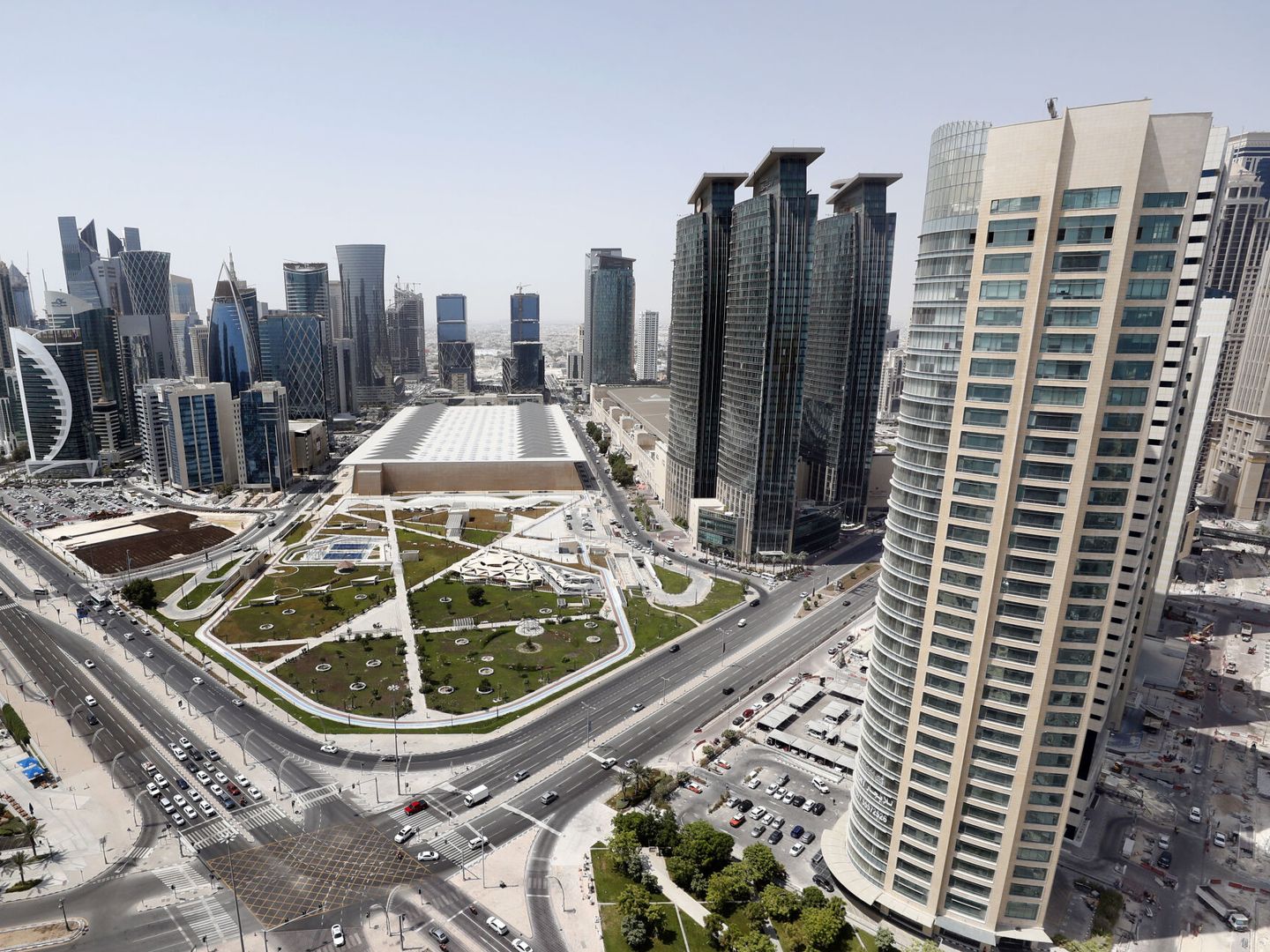 Qatar es el país más insostenible del planeta. (EFE/Alberto Estévez)
