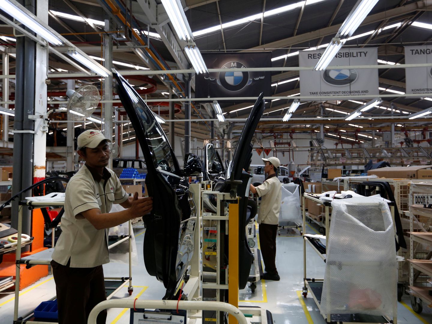 Fábrica de BMW. (Reuters)