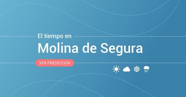Foto: El tiempo en Molina de Segura. (EC)