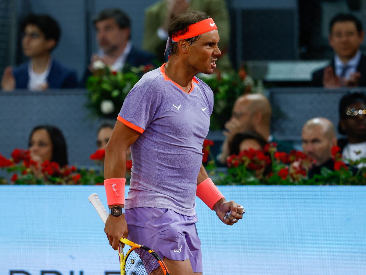 Foto: Nadal recuperó su mejor versión en Madrid. (Europa Press)