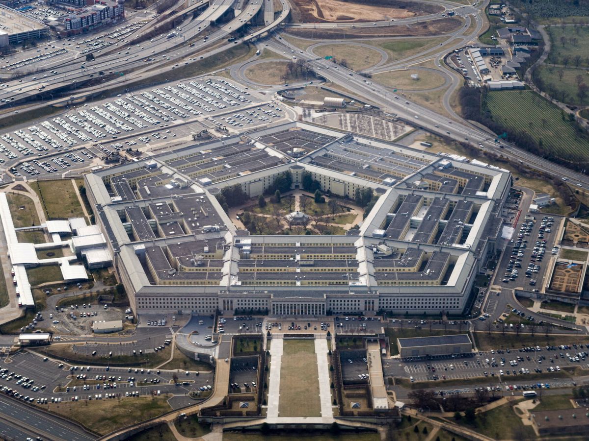 Foto: Fotografía aérea del Pentágono. (Reuters/Joshua Roberts)