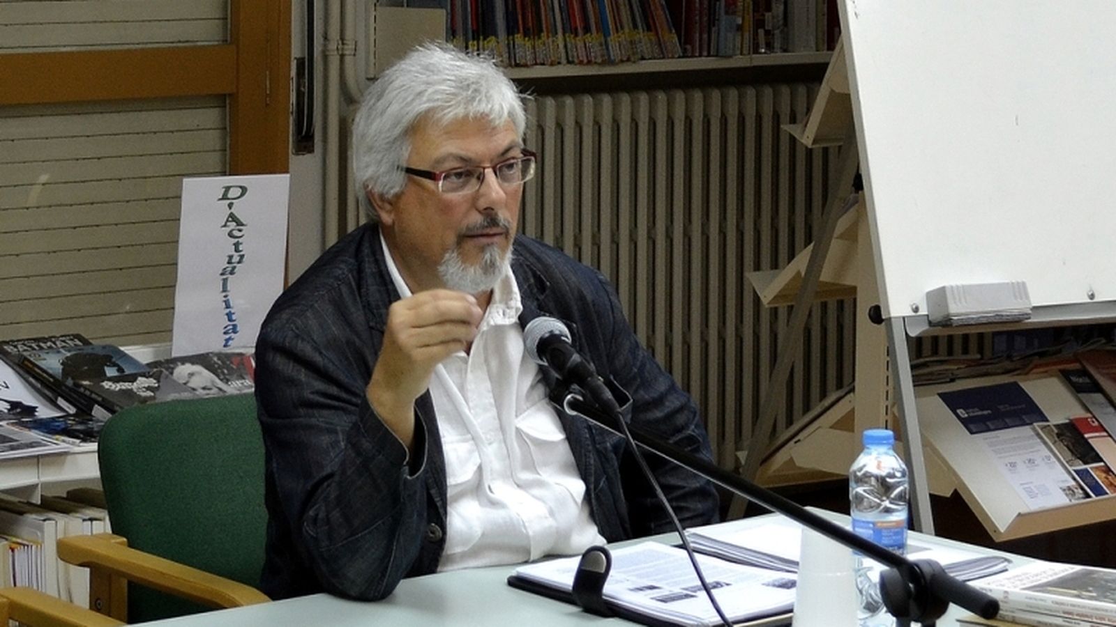 Foto: El historiador catalán Víctor Cucurull. (EFE)