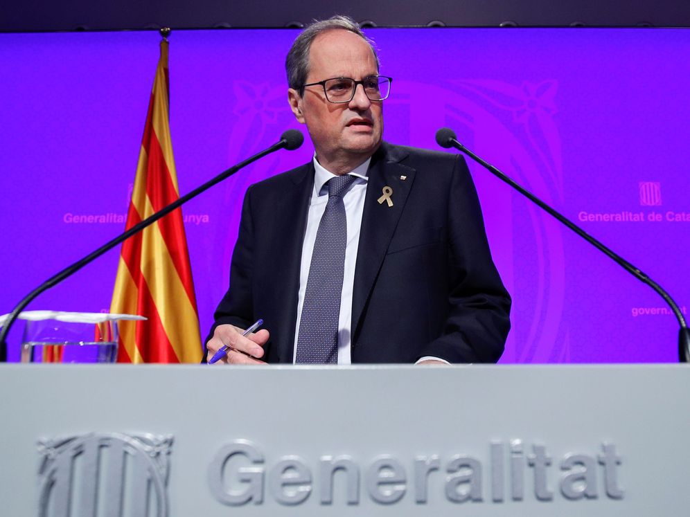 Foto: El presidente de la Generalitat, Quim Torra. (Reuters)