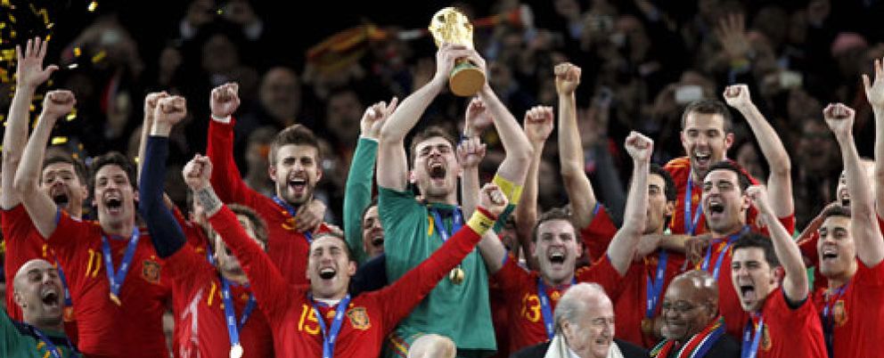 Foto: Un jugador del Barça a Casillas: "Iker, ser capitán no es sólo para levantar la Copa"