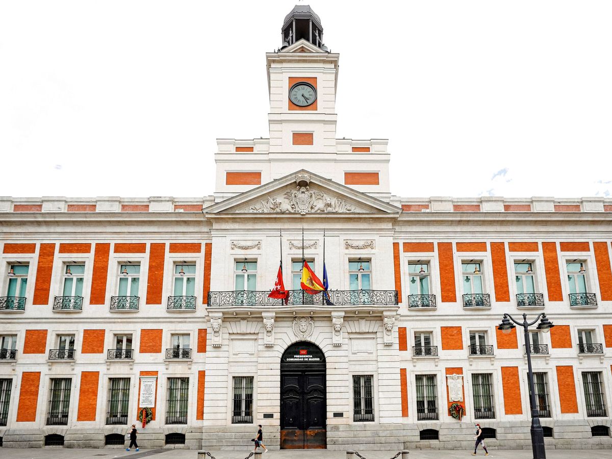 Foto: Imagen de la sede de la Presidencia de la Comunidad de Madrid. (EFE)