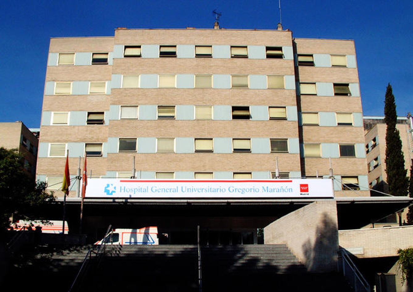 Fachada del hospital Gregorio Marañón de Madrid (madrid.org)