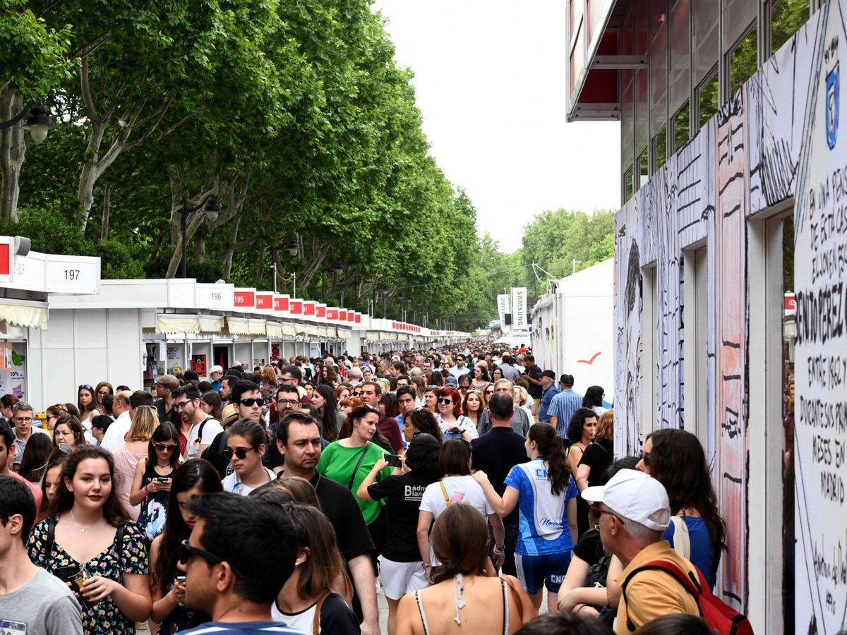 Foto: La Feria del libro de Madrid en 2019