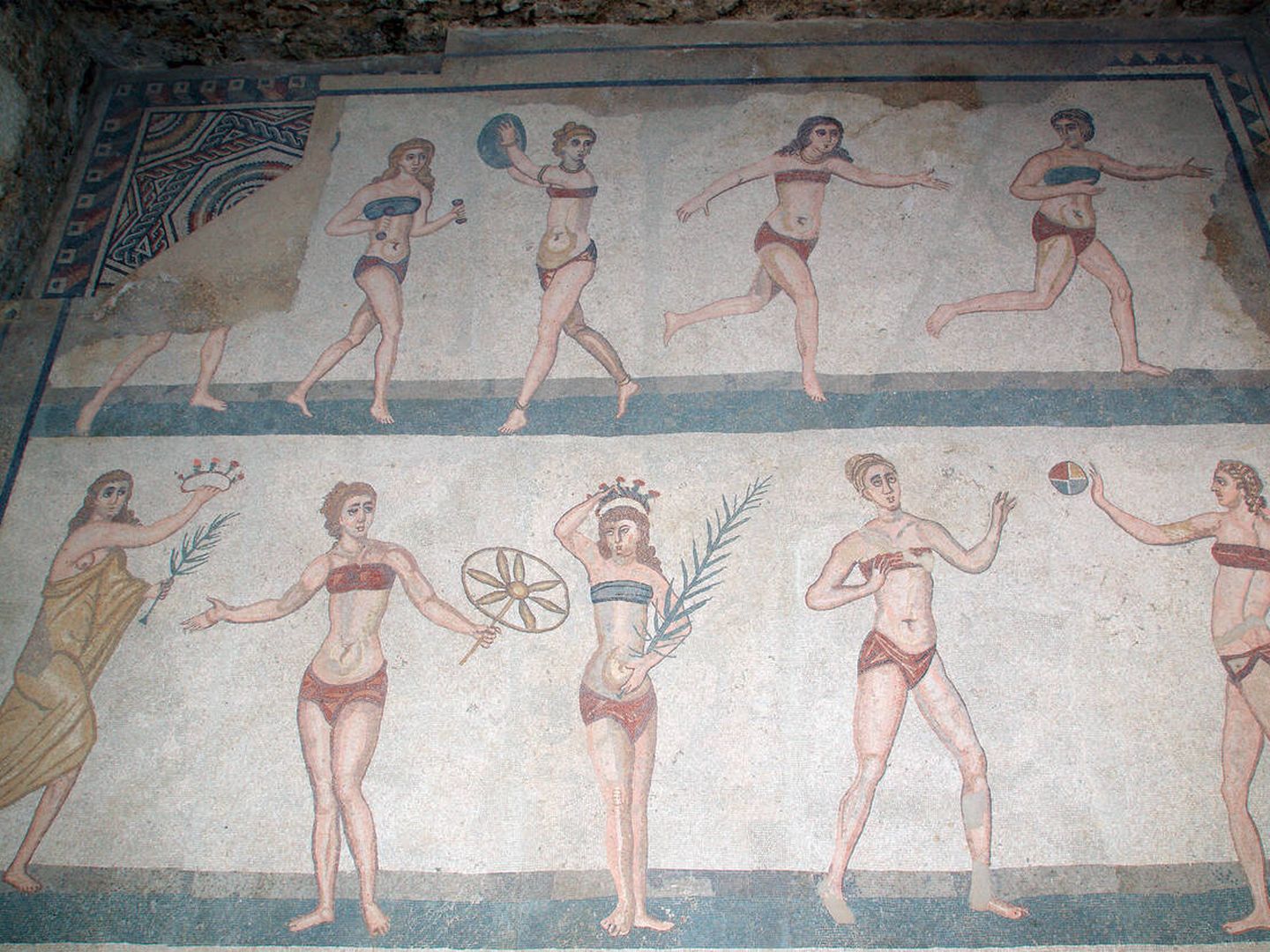 El mosaico de la villa romana del Casale (iStock)