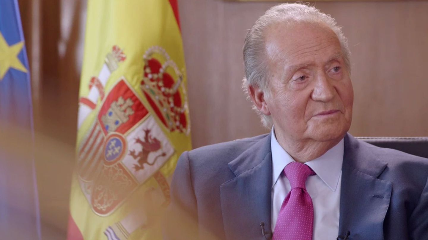 El Rey Don Juan Carlos en un momento del documental de la televisión francesa
