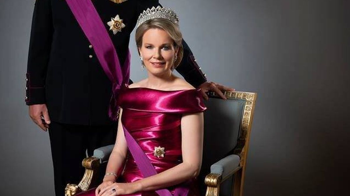 Matilde de Bélgica, más reina que nunca en sus nuevas fotos oficiales