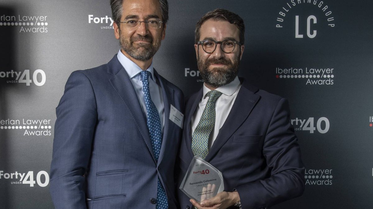  Fernando Colomina recibe el premio ‘40 under 40’ en banca y finanzas