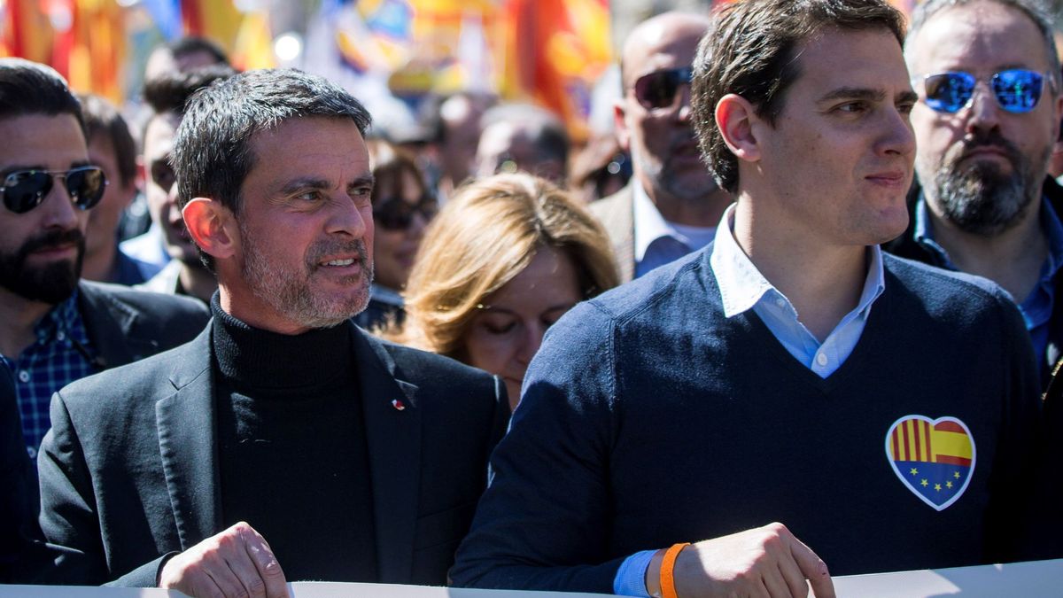Así 'conquista' Rivera a Valls desde hace meses: tanteos, Cataluña, Europa...