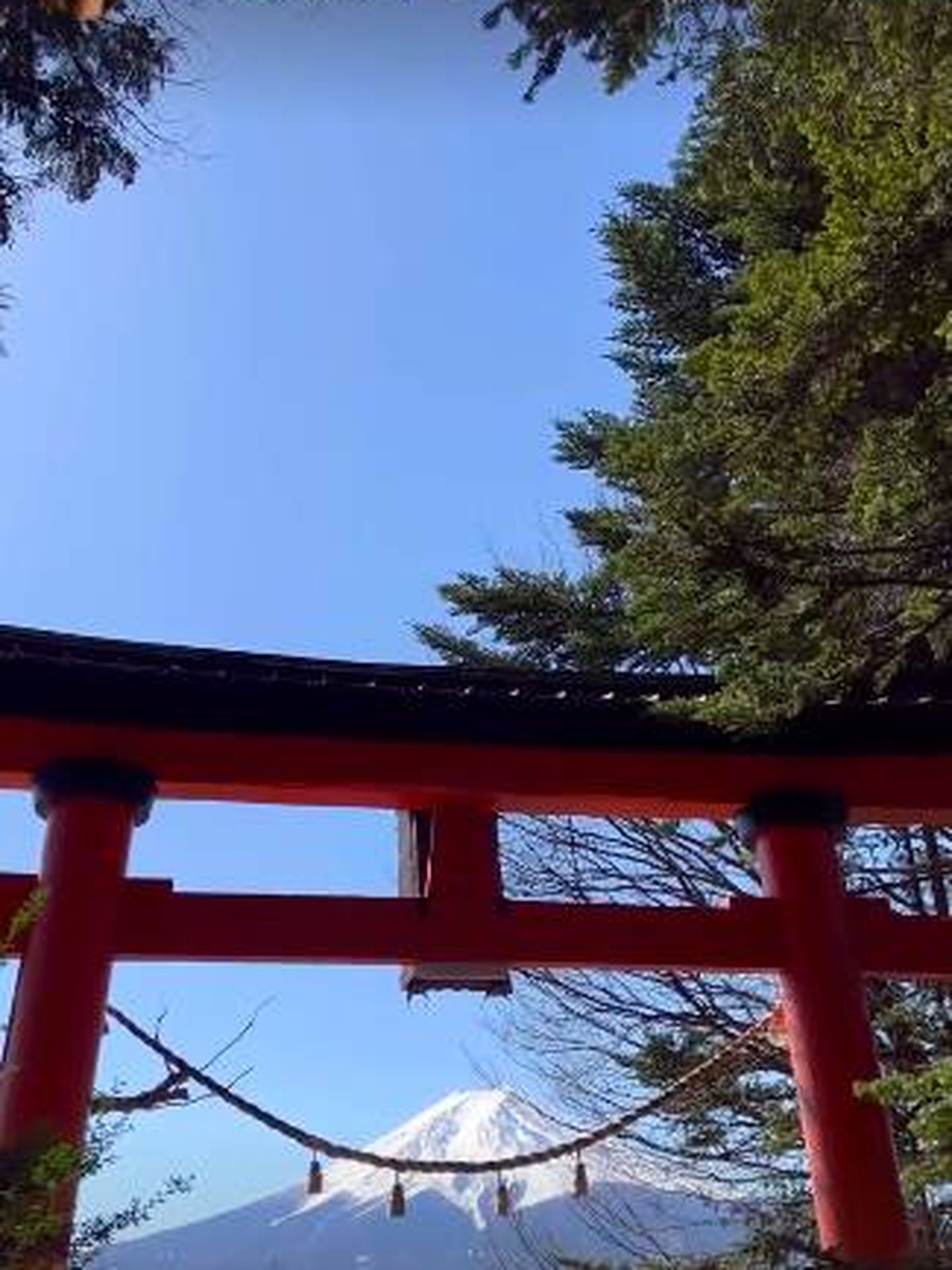 Camino al monte Fuji. (Instagram/@rocio0sorno)