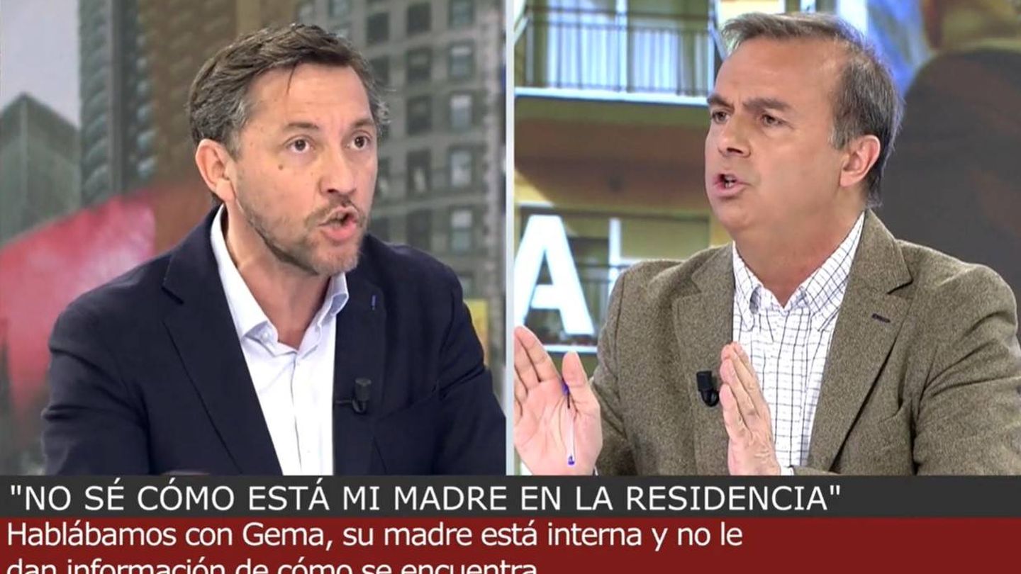 Enfrentamiento entre Ruiz y Gil. (Mediaset)
