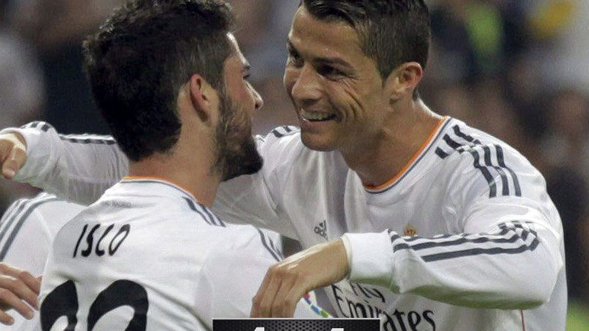 Un toque de Isco y el carácter de Ronaldo bastan al Real Madrid de Ancelotti
