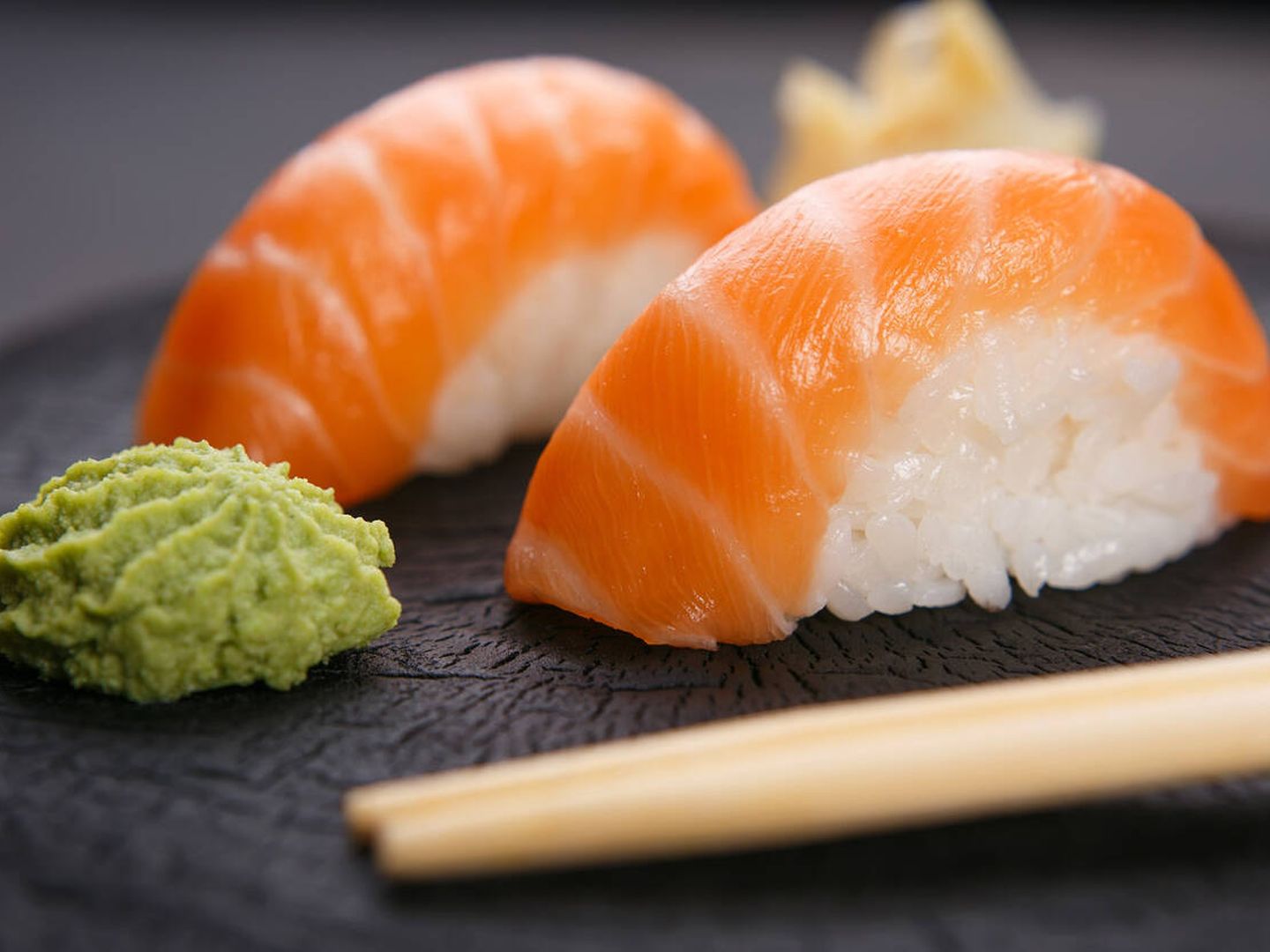 Sushi con wasabi (iStock)