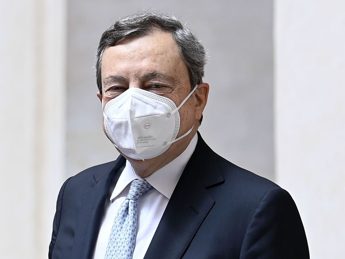 Foto: El primer ministro italiano, Mario Draghi. (EFE)