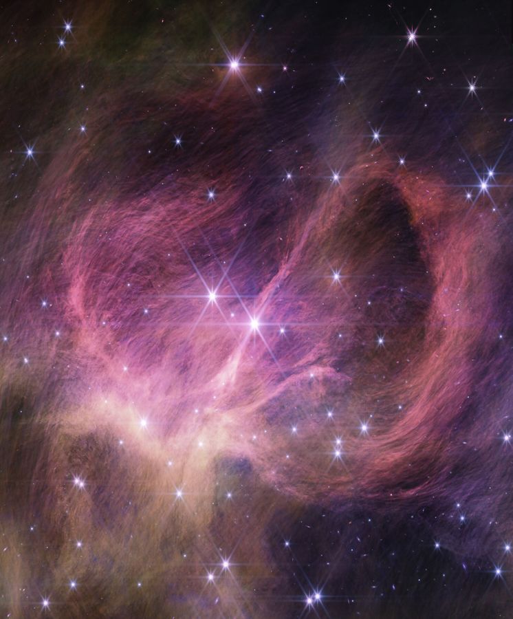 Foto: La imagen que revela la existencia de la enana marrón (EFE/NASA/ESA)