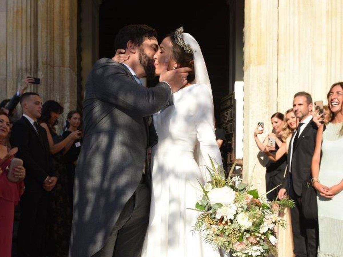 Foto: Rocío Osorno en su boda. (Sevilla Press)