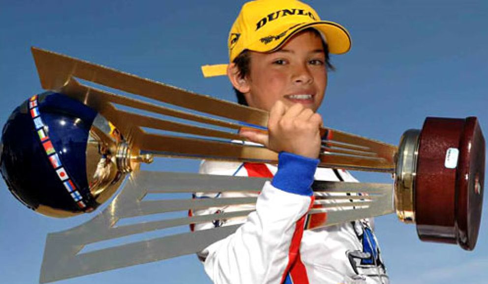 Foto: McLaren ficha a Nyck de Vries: un niño de 15 años en la Fórmula 1