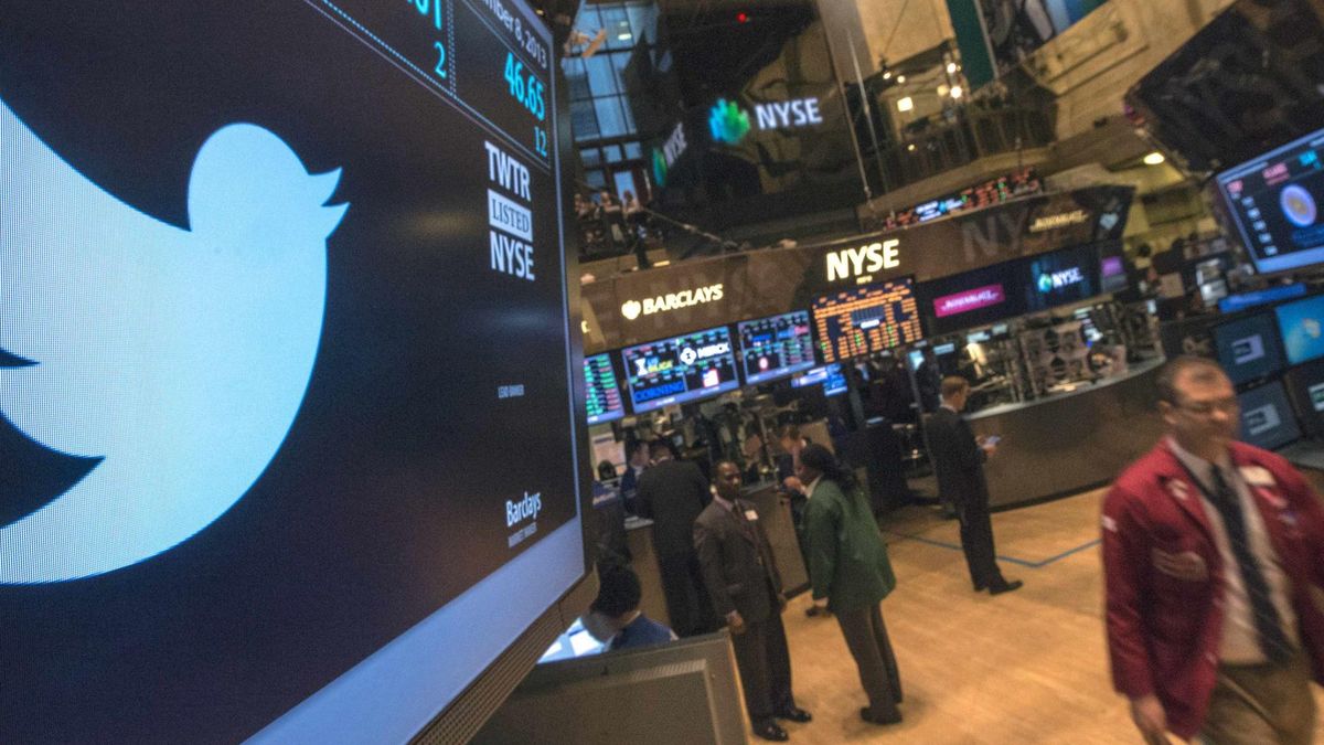 Debacle de Twitter en bolsa tras sus resultados: sus títulos se desploman un 8,5% 