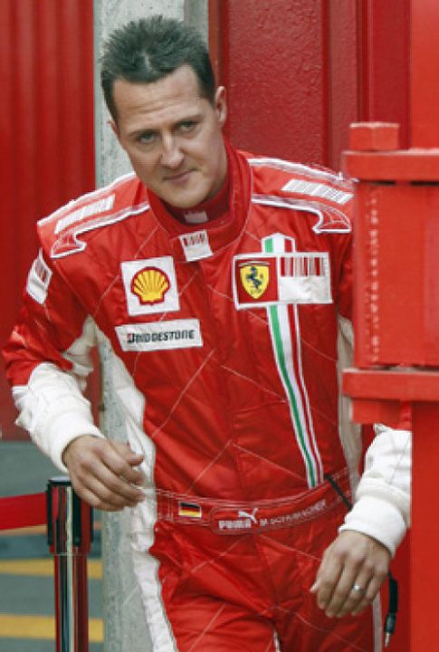 Foto: Schumacher es más rápido que Massa en Montmeló