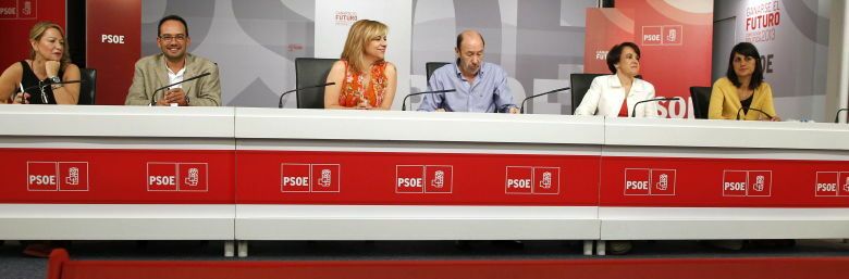 La ejecutiva federal del PSOE (Efe)