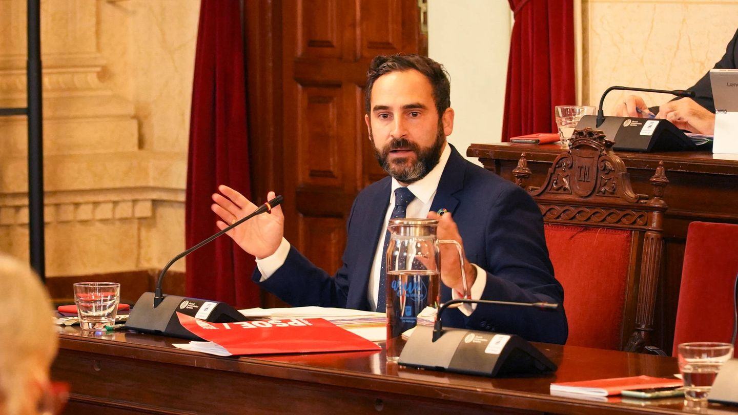 Daniel Pérez, portavoz municipal del PSOE en el Ayuntamiento de Málaga.