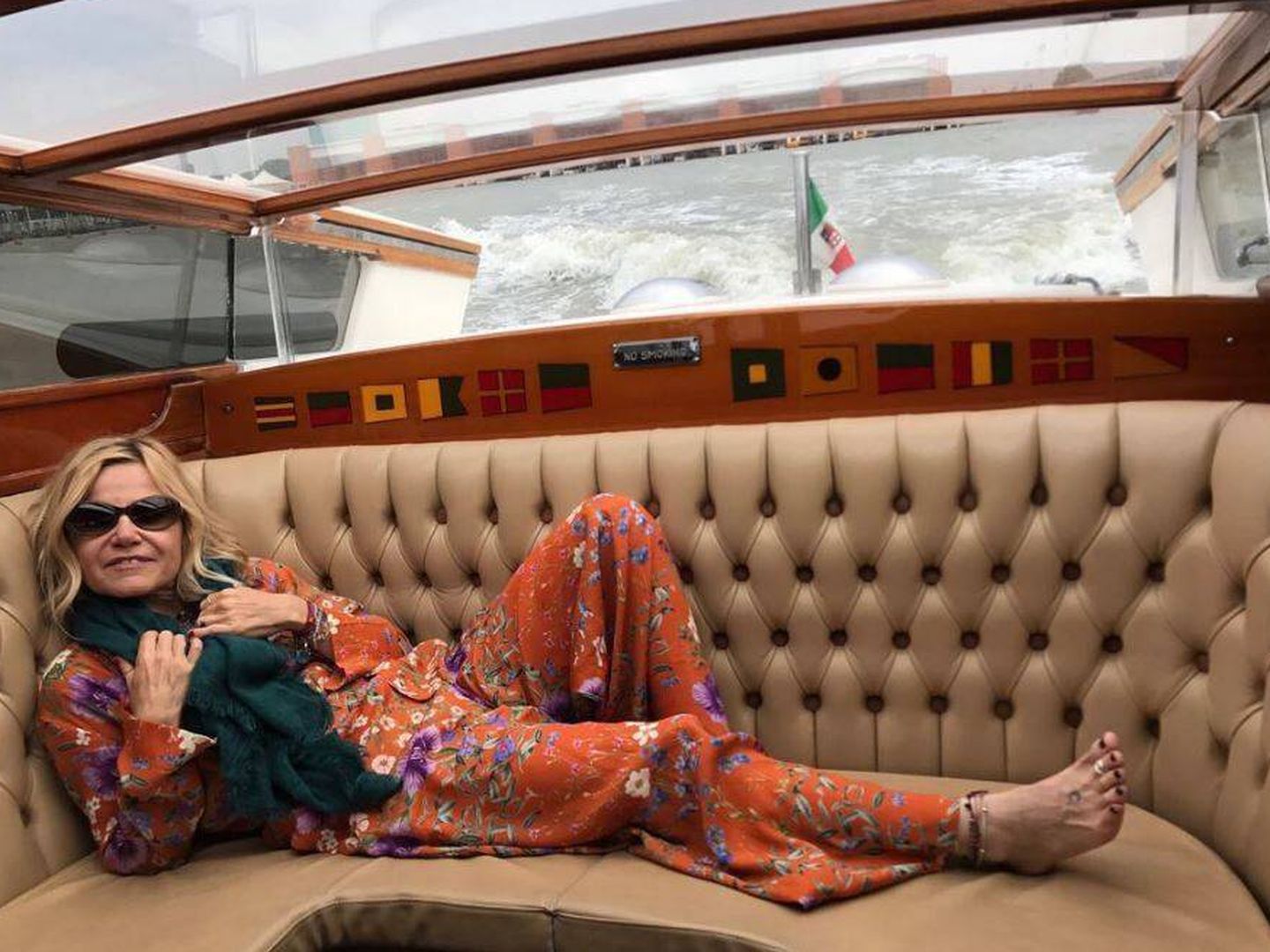 Eugenia y su vestido 'hippie chic' en pleno verano. (Instagram)