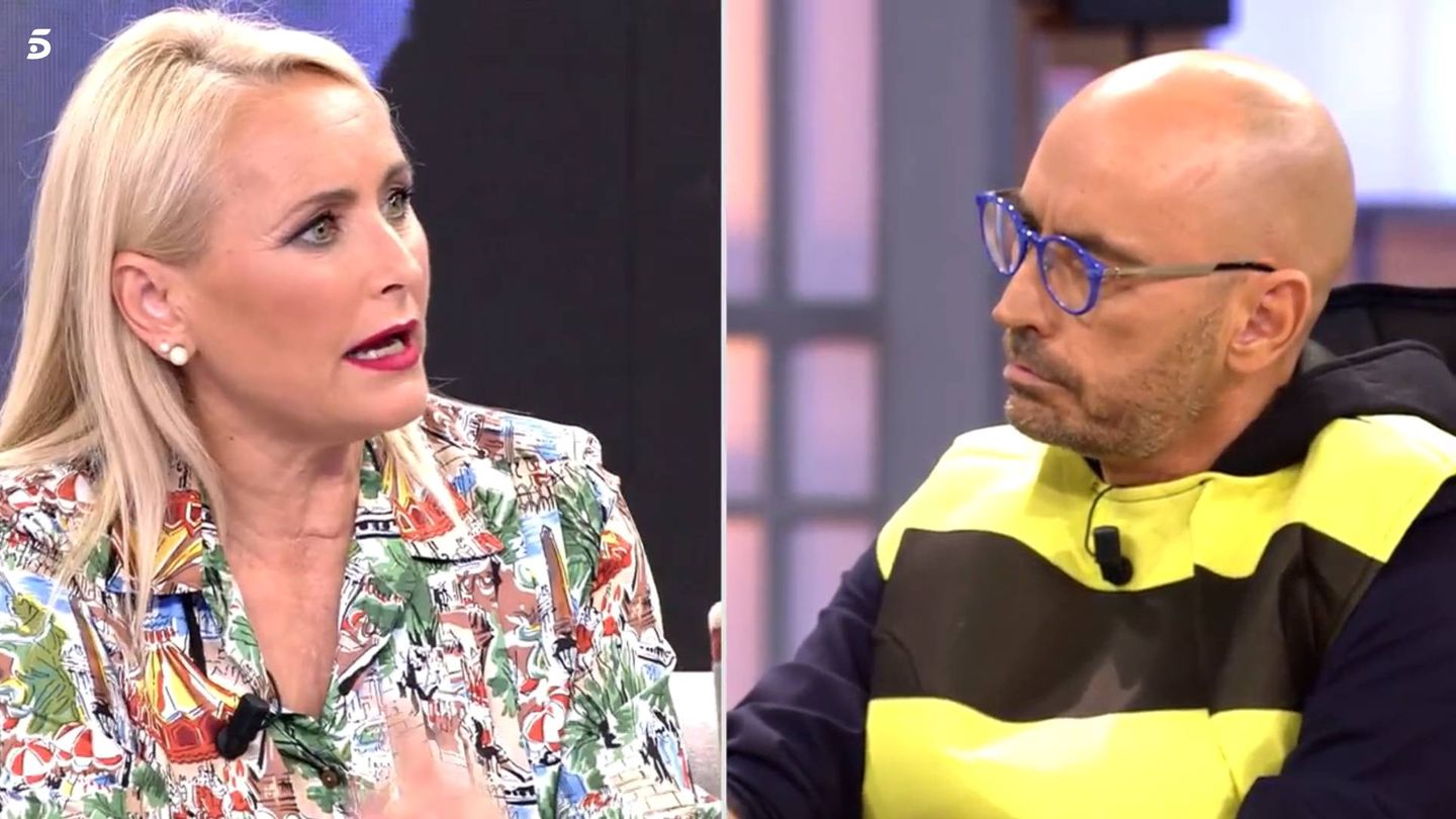 Lucía Pariente y Diego Arrabal, en 'Viva la vida'. (Telecinco)