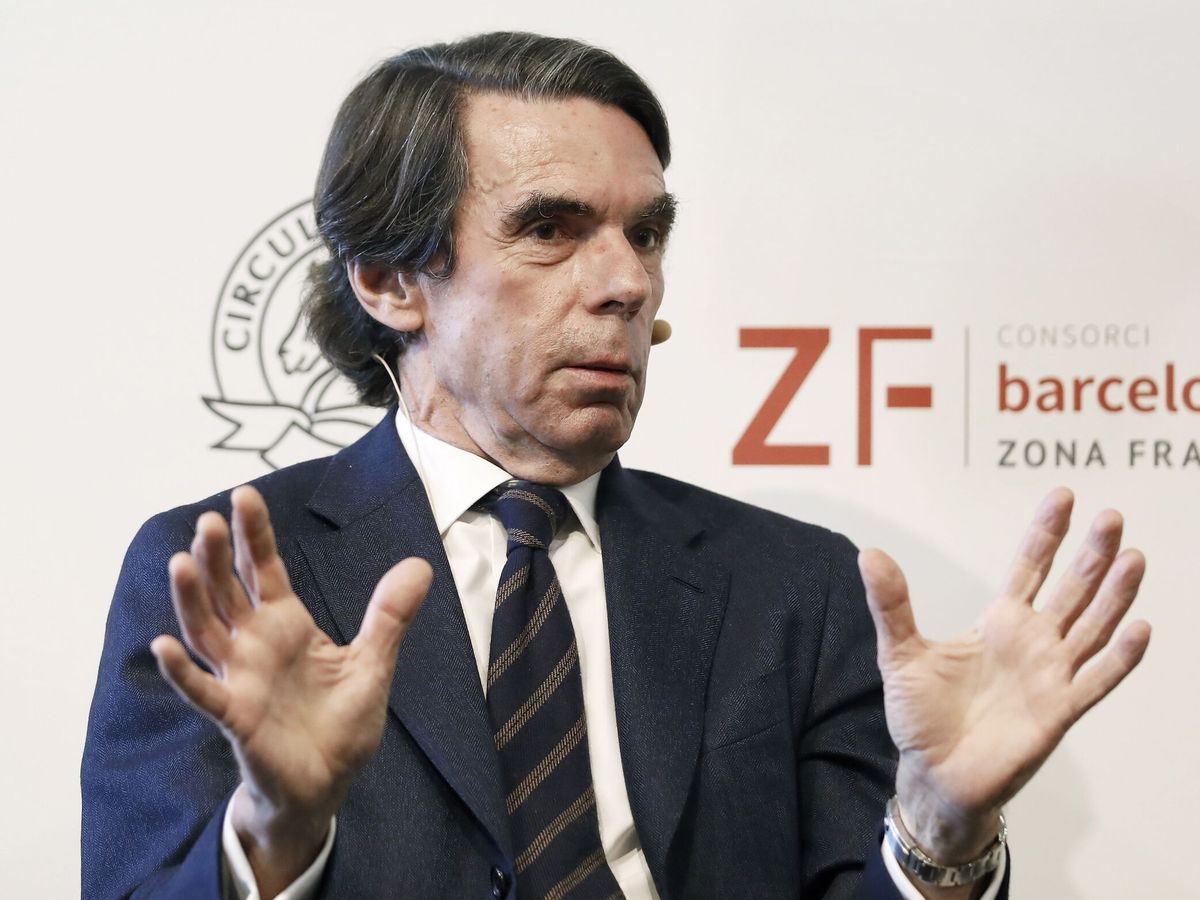 Foto: El expresidente del Gobierno José María Aznar. (EFE/Andreu Dalmau)