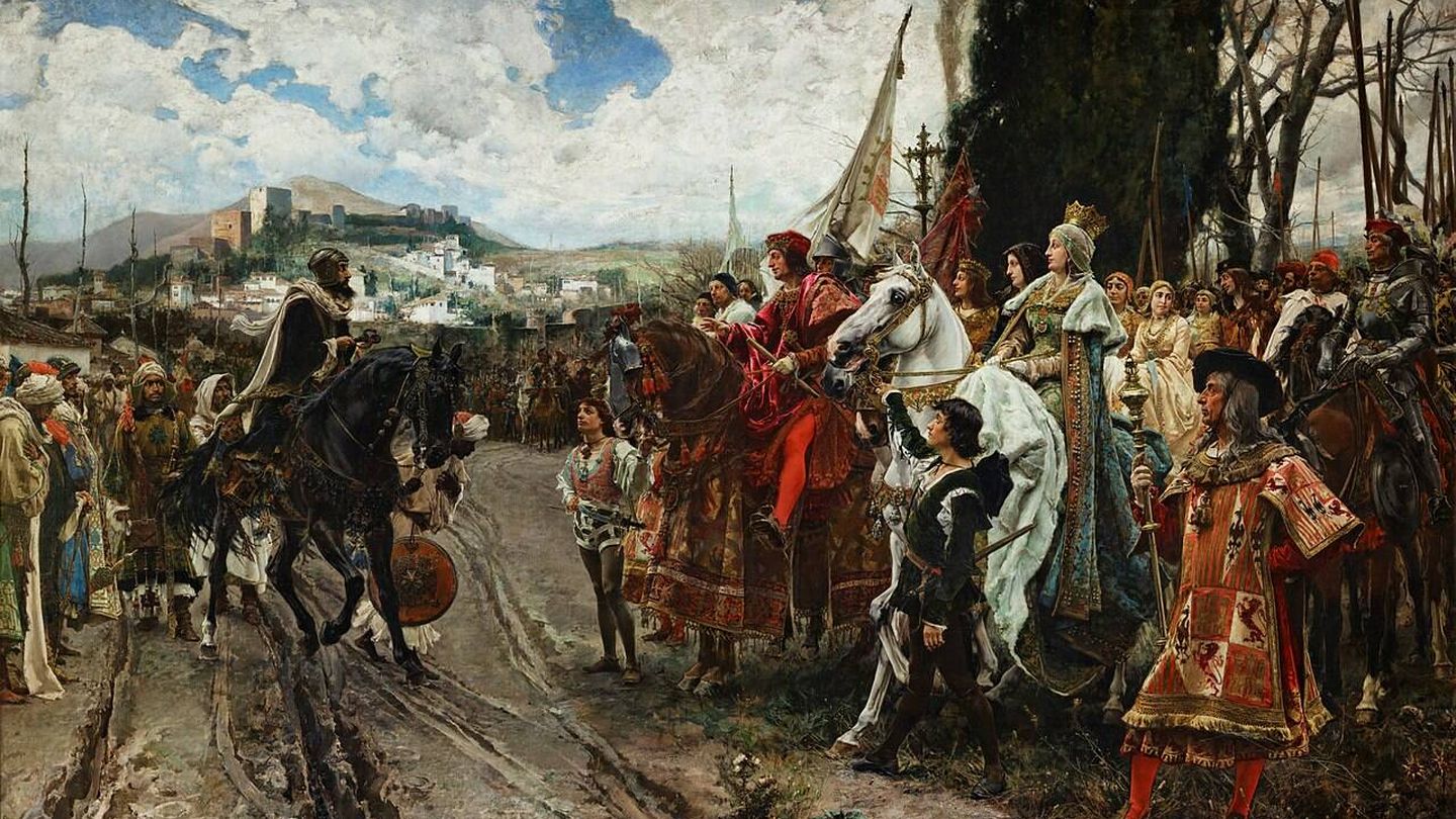 'La rendición de Granada', por Francisco Pradilla y Ortiz.