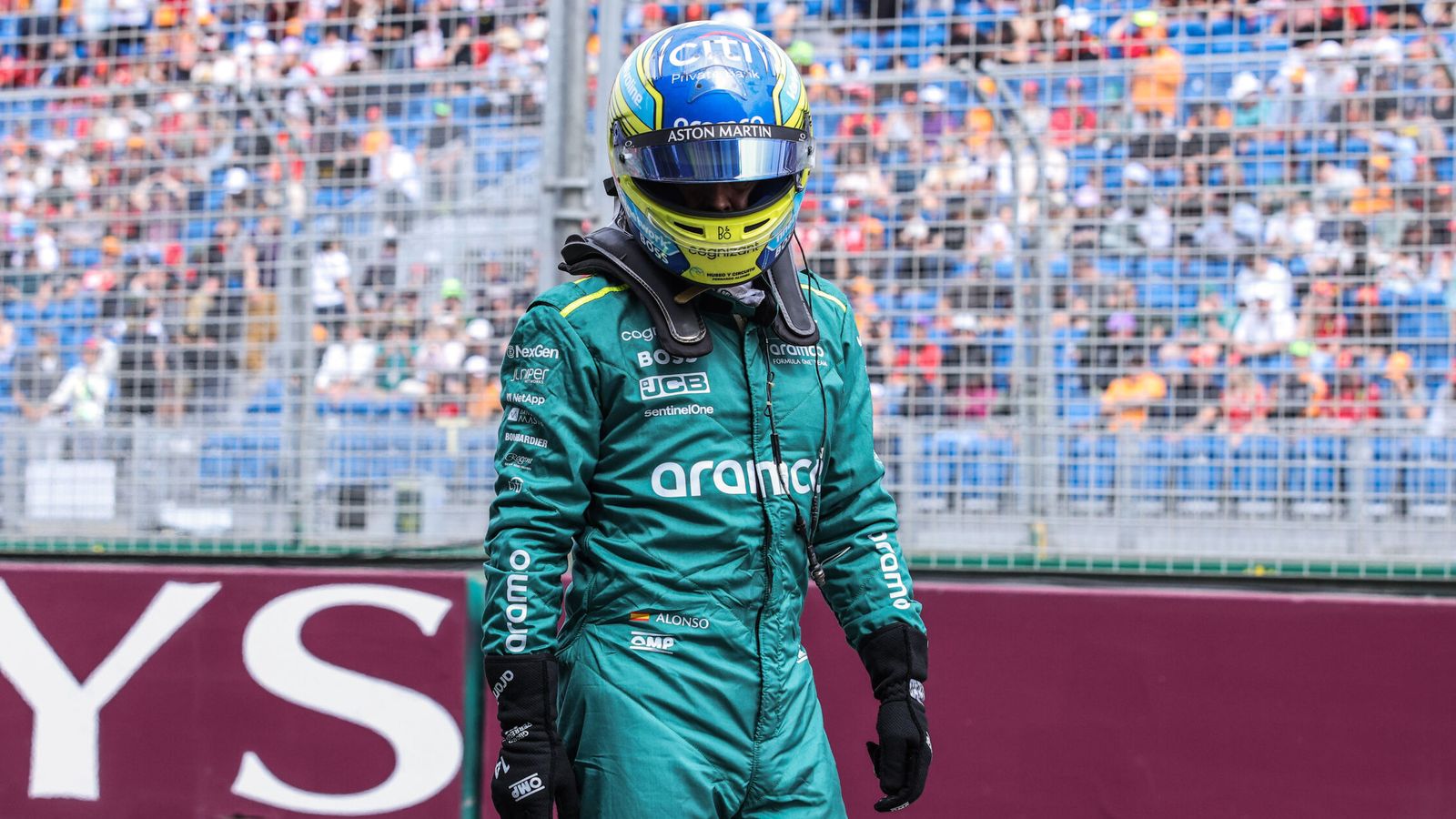 El español, tras el Gran Premio. (DPPI/AFP7)