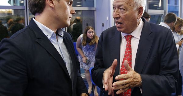 Foto: El líder de Ciudadanos, Albert Rivera, y José Manuel García-Margallo. (EFE)