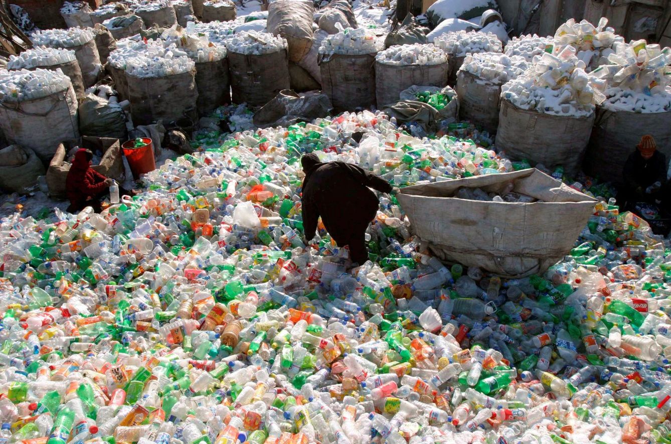 Planta de plásticos en China. (EFE)