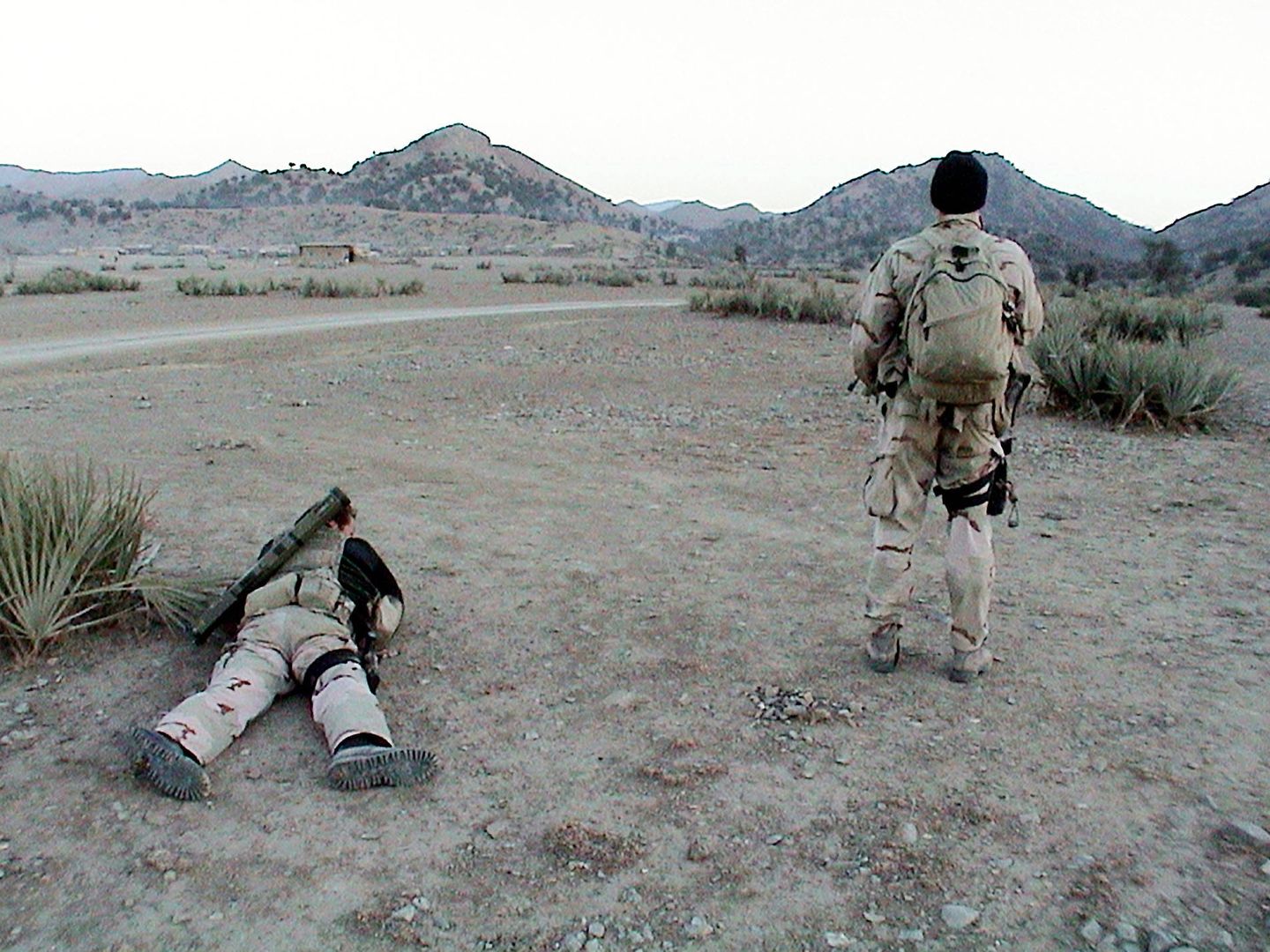 Dos efectivos de los Nay Seal durante una misión de reconocimiento en Afganistán. (Reuters)
