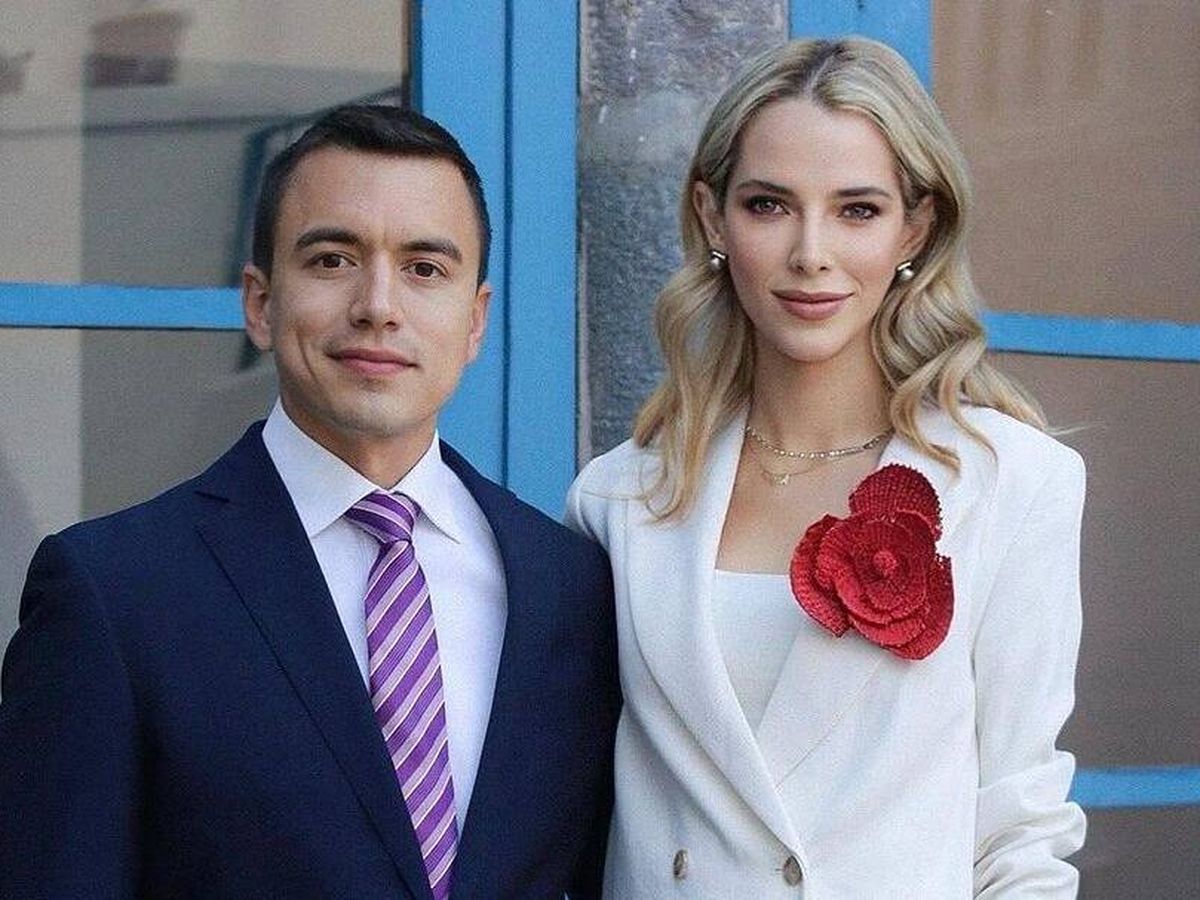 Foto: Lavinia Valbonesi junto a su marido, Daniel Noboa. (Instagram/@laviniavalbonesi_)