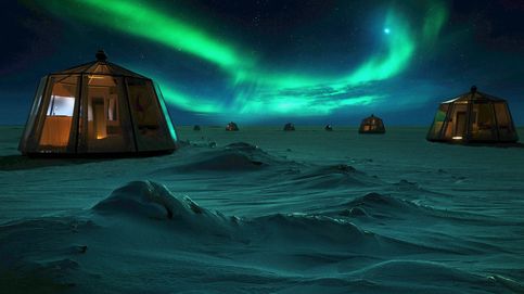 Dormir en un iglú bajo la aurora boreal del Polo Norte será posible, por 100.000 dólares