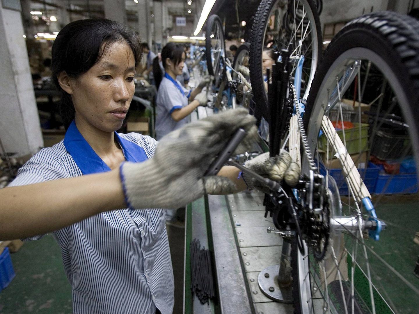 Las principales fábricas de bicicletas para todo el mundo están en China y Taiwan