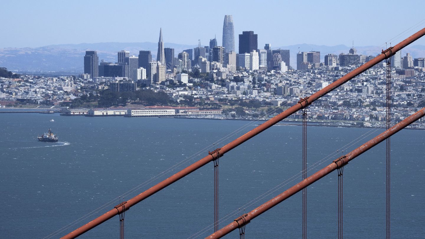 Vista de San Francisco desde el Golden Gate. (EFE)
