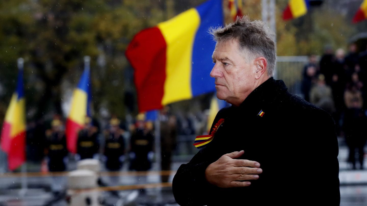 El presidente de Rumanía, Klaus Iohannis. (EFE/EPA/Robert Ghement)